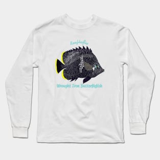 Wrought Iron Butterflyfish Long Sleeve T-Shirt